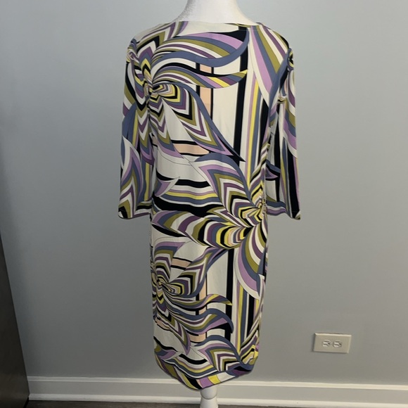 NWT Domani Womens 3/4 Length Sleeve Dress - Picture 4 of 7